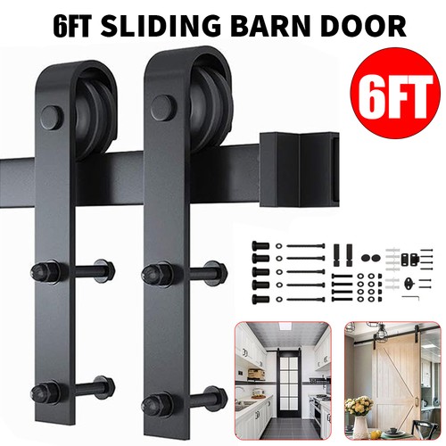 6ft sliding wood barn door - 6ft,