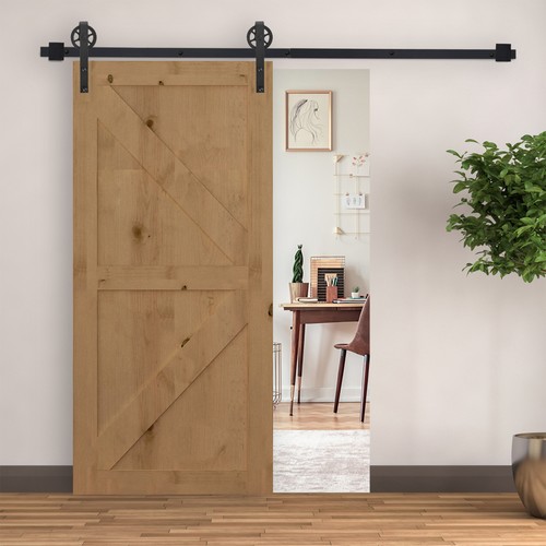 6ft sliding wood barn - 6.6ft,
