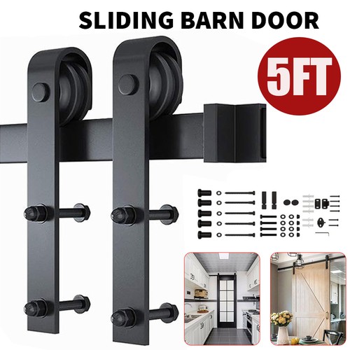 Sliding barn door kit hardware - door,