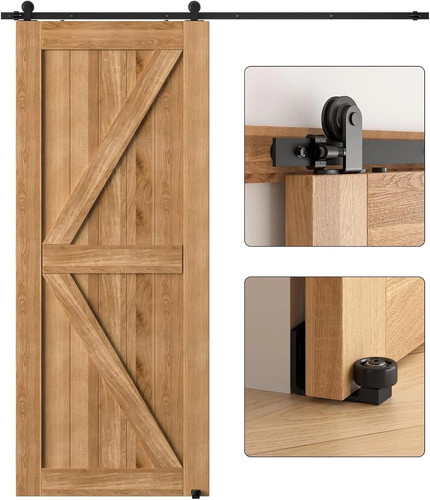 152cm 5ft sliding barn door - 152cm/5ft,