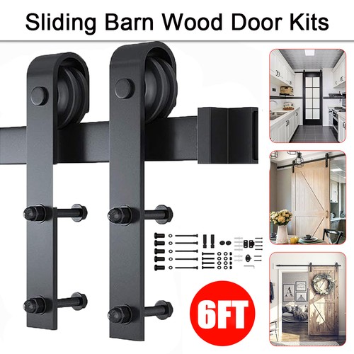 Sliding barn door - track, kit