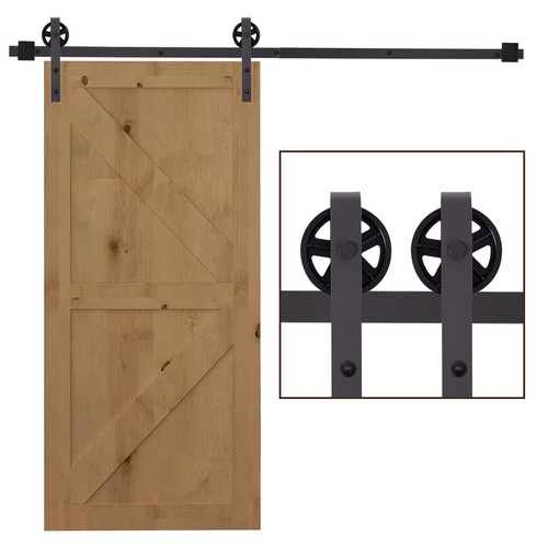 6ft modern single - sliding, barn