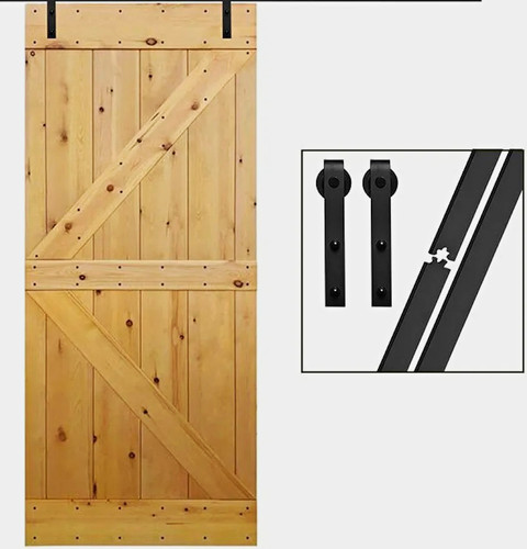 6ft sliding barn door hardware - barn,