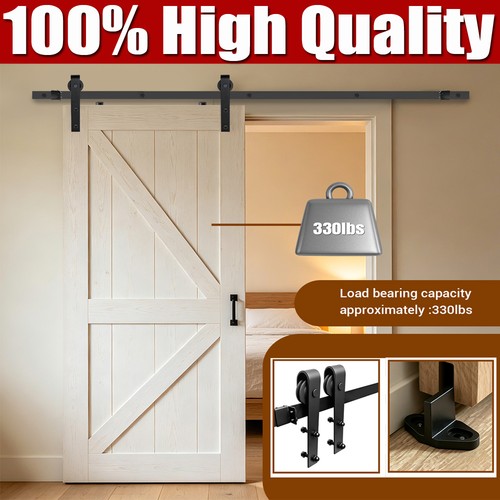 Sliding barn door kit hardware - door,