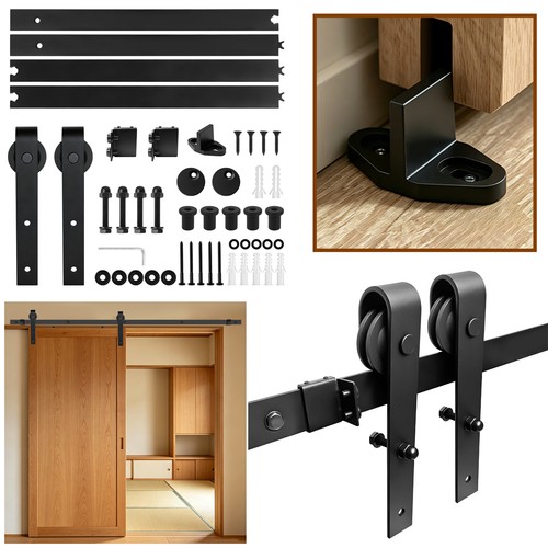 6ft sliding door track - track, barn