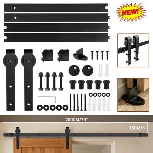 6ft sliding barn wood door - barn,