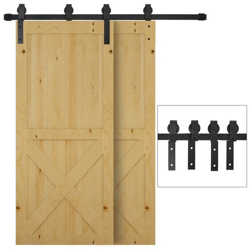 Homcom 6ft 200cm sliding - 6.6ft/200cm,