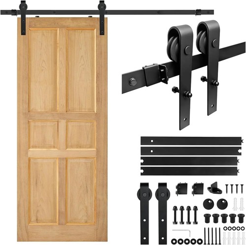 6ft sliding wood barn door - barn,