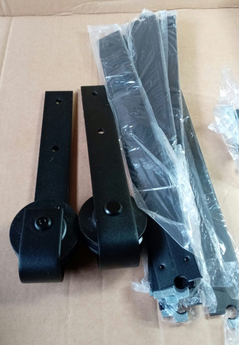 Sliding door track - door, kit