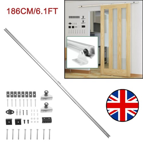 186cm 6ft sliding wood barn - 186cm/6ft,